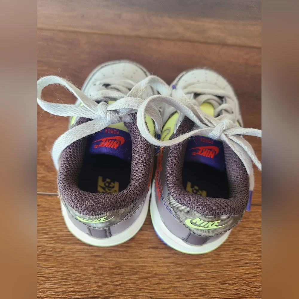 Nike Air Force One Kids LVB Dunk It Smash Sz 5C CU1030-001